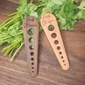 Home Kitchen Cooking Wood Porous Leaf Removal Tool