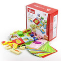 Early Childhood Education Cognitive Creative Vegetable And Fruit Plane Puzzle