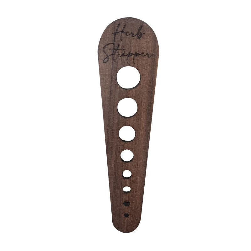 Home Kitchen Cooking Wood Porous Leaf Removal Tool