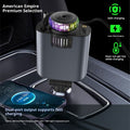 Car Charger PD Fast Charging Retractable Cable Quick Charge Cigaret...
