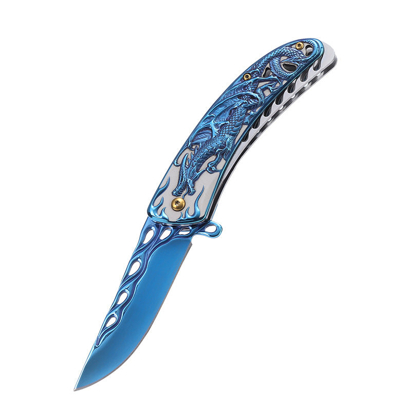 Stainless Steel Folding Outdoor Self-defense Camping Portable Travel Home Knife