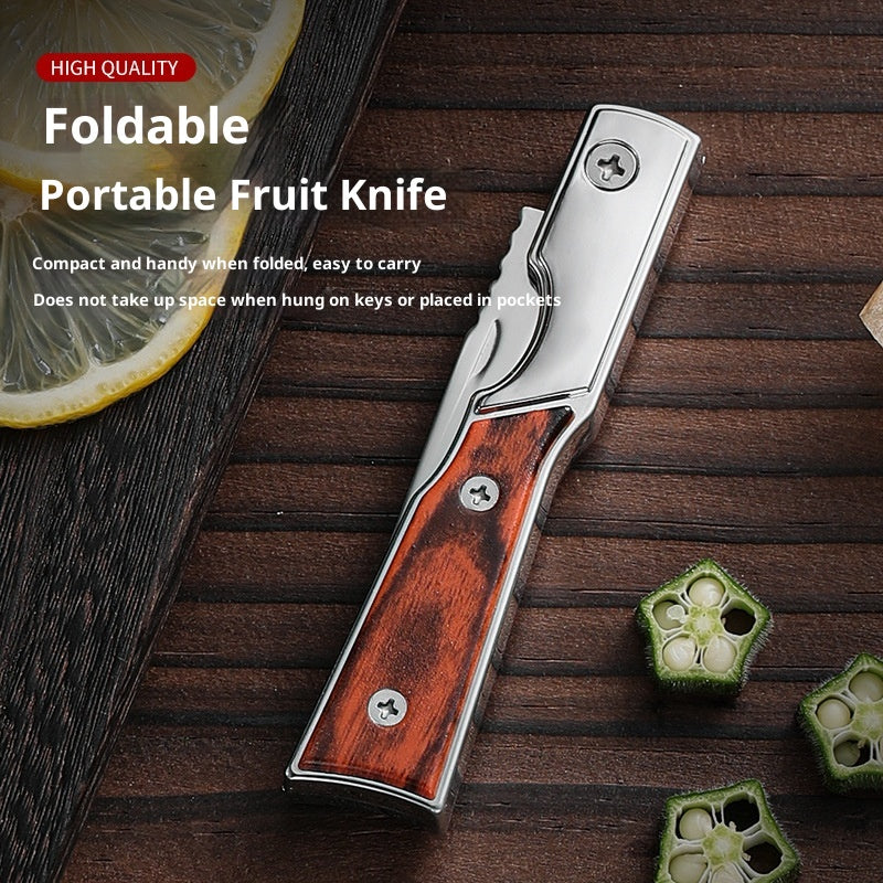 Foldable Portable Sharp Multi-purpose Knife For Unpacking, Self-defense, And Camping