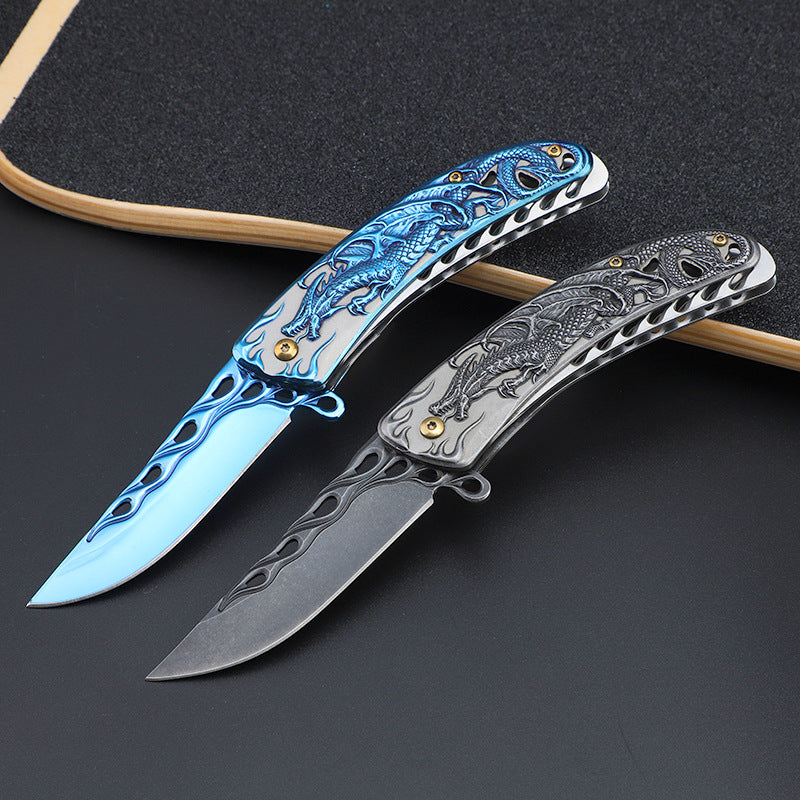Stainless Steel Folding Outdoor Self-defense Camping Portable Travel Home Knife