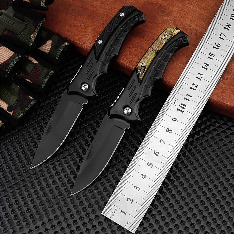 New Outdoor Folding Knife Multi-function Stainless Steel Camping