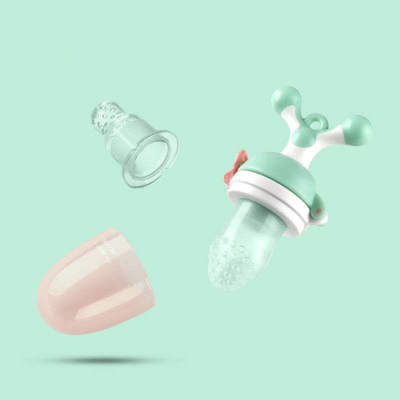 Baby Food FruitVegetable Silicone Bite Bag