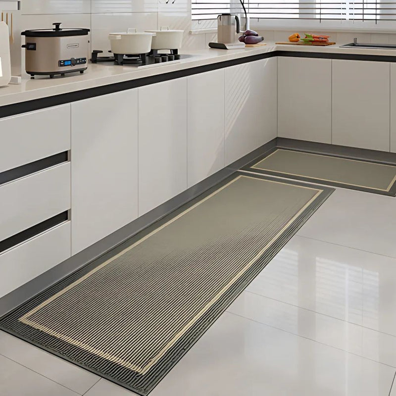 Leisure And Minimalist Anti Slip Kitchen Floor Mat