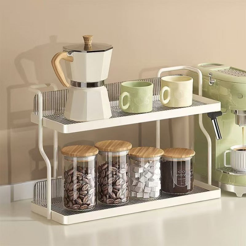 Kitchen Shelf Spice Rack Household Countertop Multifunctional Storage Rack