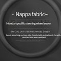 Carbon Fiber Leather Ultra-thin Steering Wheel Cover