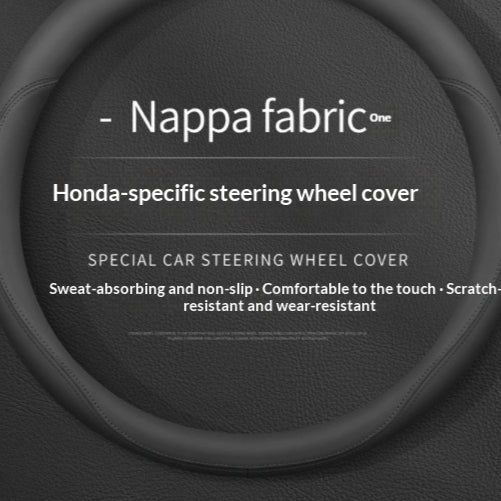 Carbon Fiber Leather Ultra-thin Steering Wheel Cover