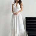 Womens  Summer New Elegant Slim-fit Dress