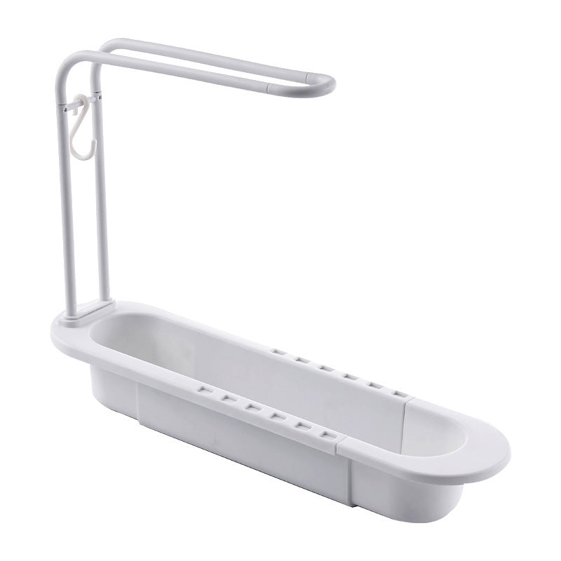 Retractable Sink Drain Rack Filter Sink Vegetable Washing Drain Basket