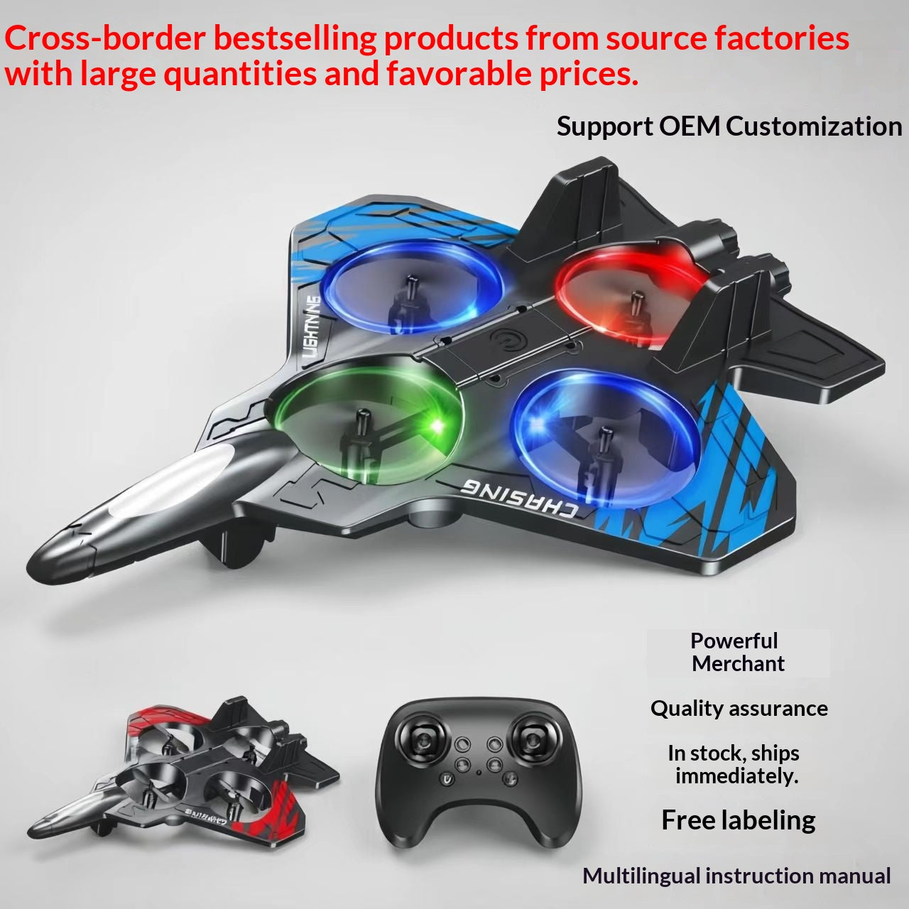 Drone Children's Toy Airplane For Little Boys