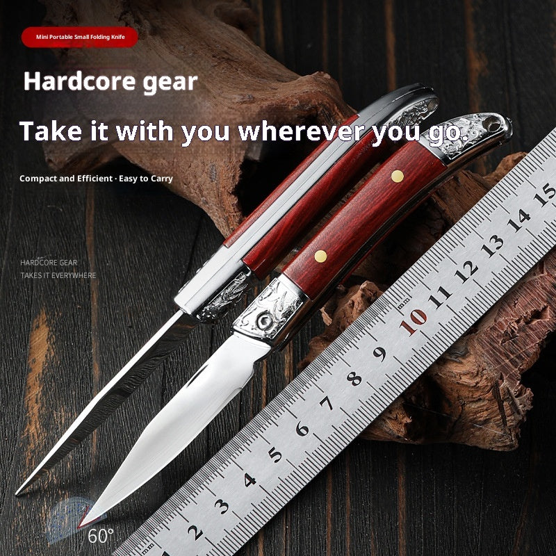 Foldable Portable Sharp Multi-purpose Knife For Unpacking, Self-defense, And Camping