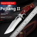Outdoor Integrated Steel High Hardness Durable Sharp Straight Knife
