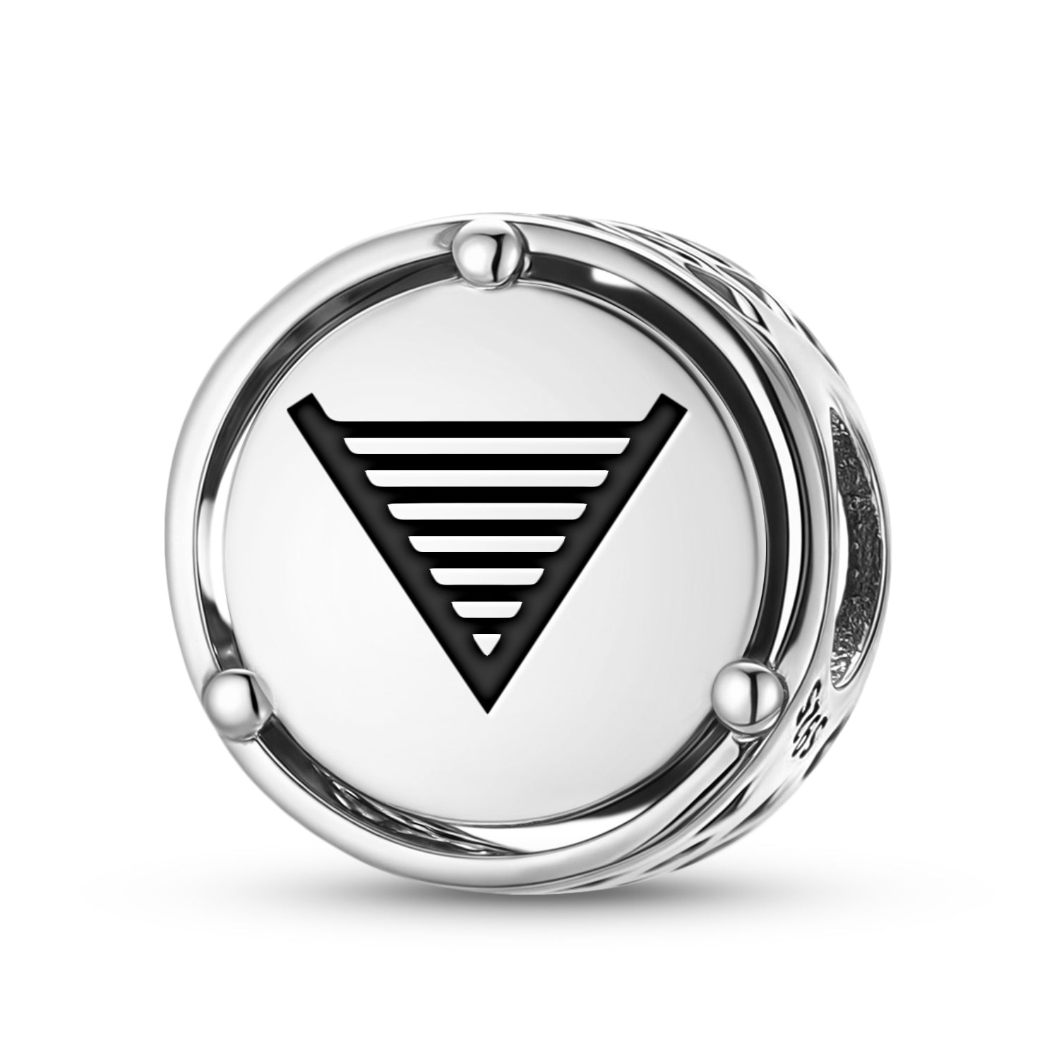 925 Sterling Silver Native Rock Art Development CharmsBracelets & N...