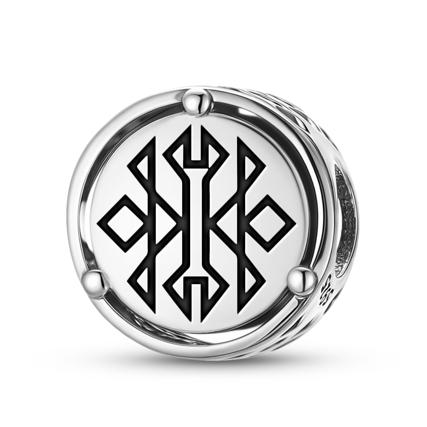 925 Sterling Silver Turkish Kurt Agzi - Wolf's Mouth CharmsBracelet...