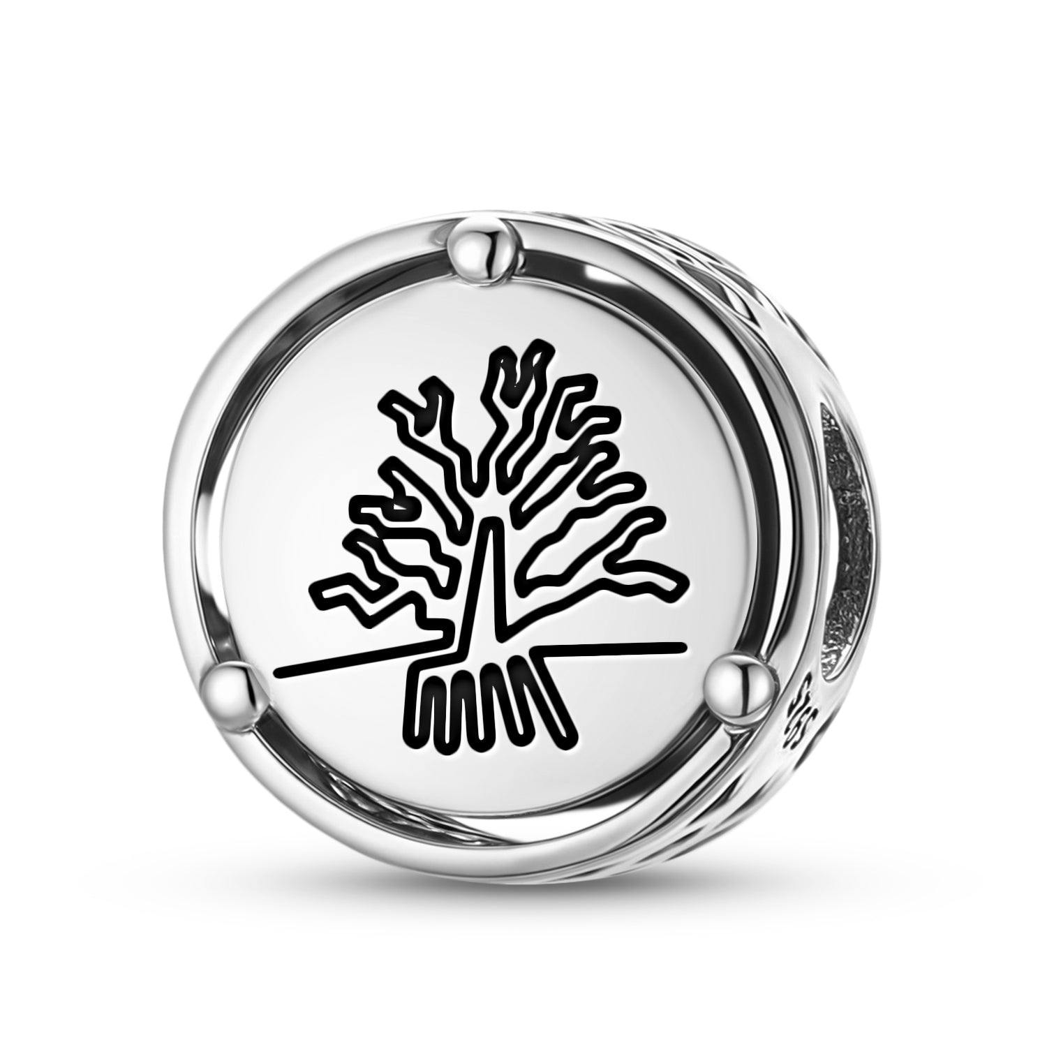 925 Sterling Silver Nazca Lines The Tree CharmsBracelets & Necklace...