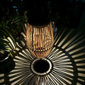New Rattan Lantern For Courtyard Decoration And Ambiance