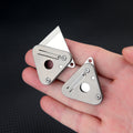 Titanium Alloy Triangle Mini Portable Knife