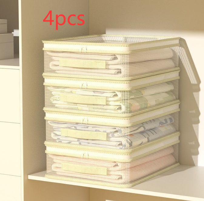 Mesh Four-piece Set Storage Bag Dedicated