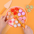 Play House Wooden Toy Combination Simulation Vegetable Pizza