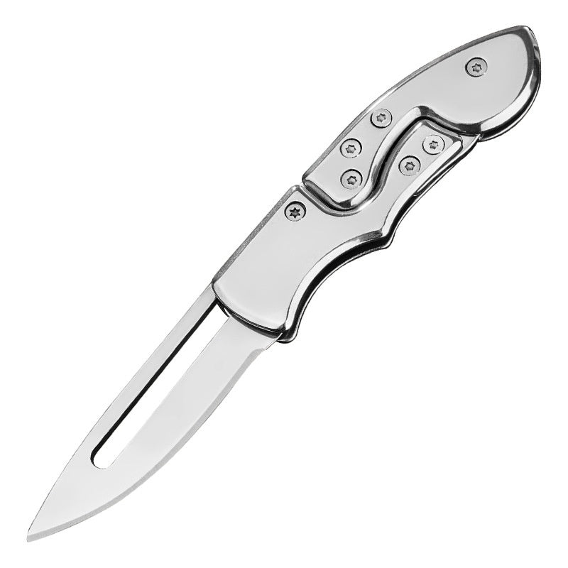 Outdoor Folding Knife Mini Mechanical Stainless Steel