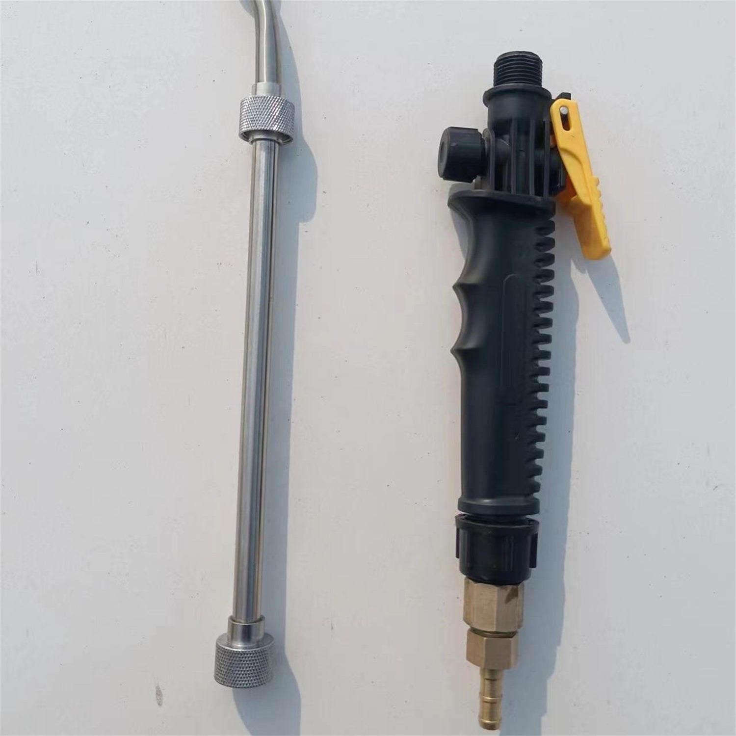Stainless Steel Long Rod Of High-pressure Car Wash Water Gun