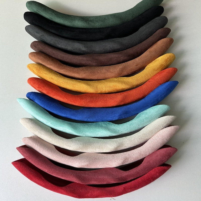 Car Suede Steering Wheel Cover That Absorbs Sweat