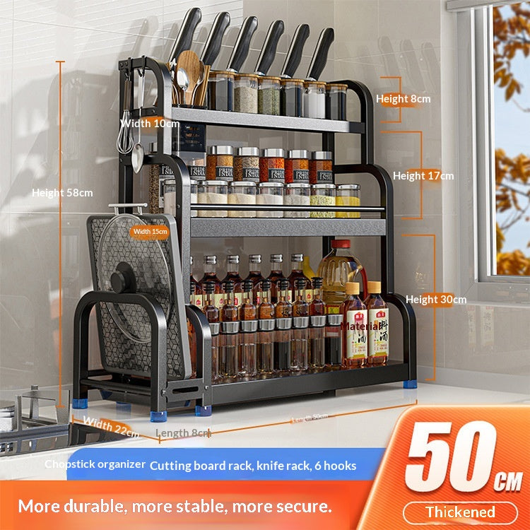 Kitchen Storage Shelf Floor Storage Rack
