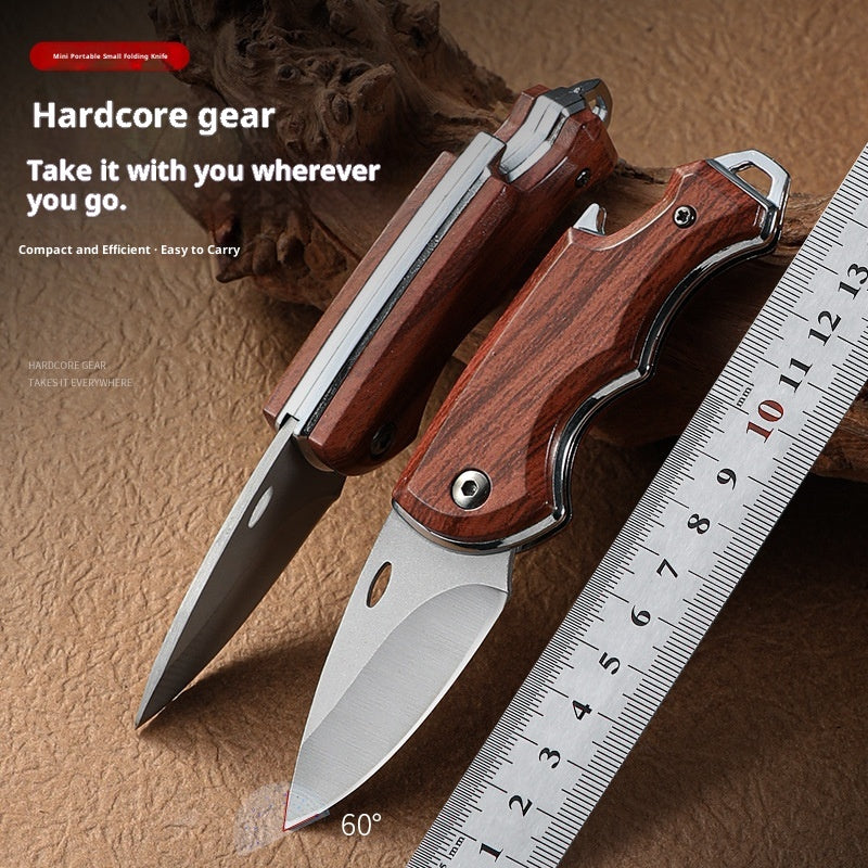 Foldable Portable Sharp Multi-purpose Knife For Unpacking, Self-defense, And Camping