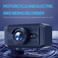 3K Motorcycle Dash Cam Outdoor Riding Waterproof Sports CameraElect...