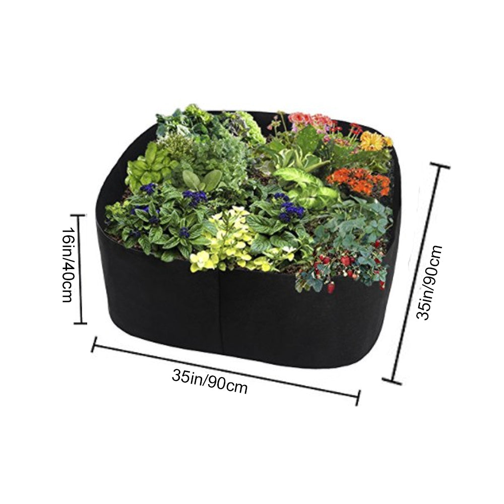 Felt Vegetable Plant Grow Bags Indoor And Outdoor Garden Seedlings