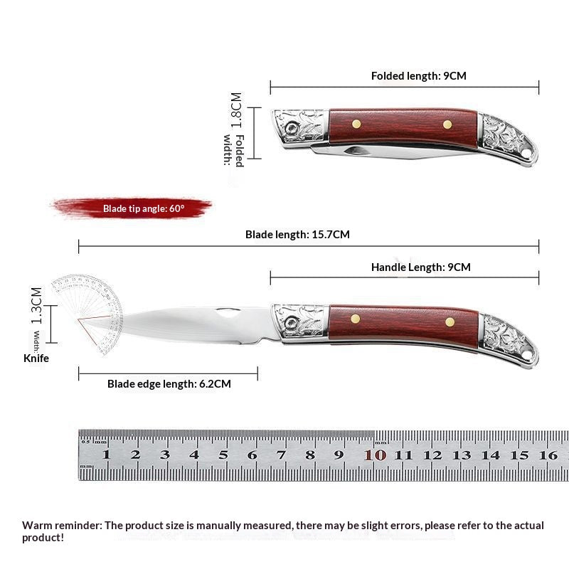 Mini Folding Stainless Steel Knife For Easy Package Opening