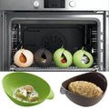 Home Kitchen Silicone Steamer Microwave Steamer Oven Fish Kettle Poacher Cooker Food Vegetable Bowl Basket Kitchen Cooking Tools
