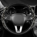 Car Maple-grain Steering Wheel Cover High-end Cassette-style Wrap