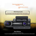 3-inch HD Night Vision Dash Cam3 LensesCross-Border Use