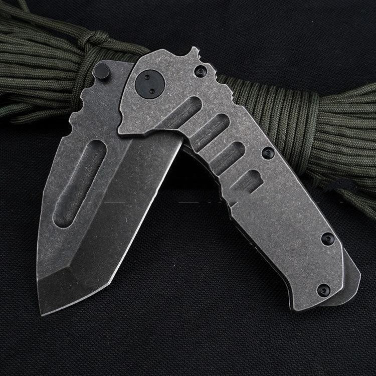 Outdoor Folding Knife D2 Steel High Hardness