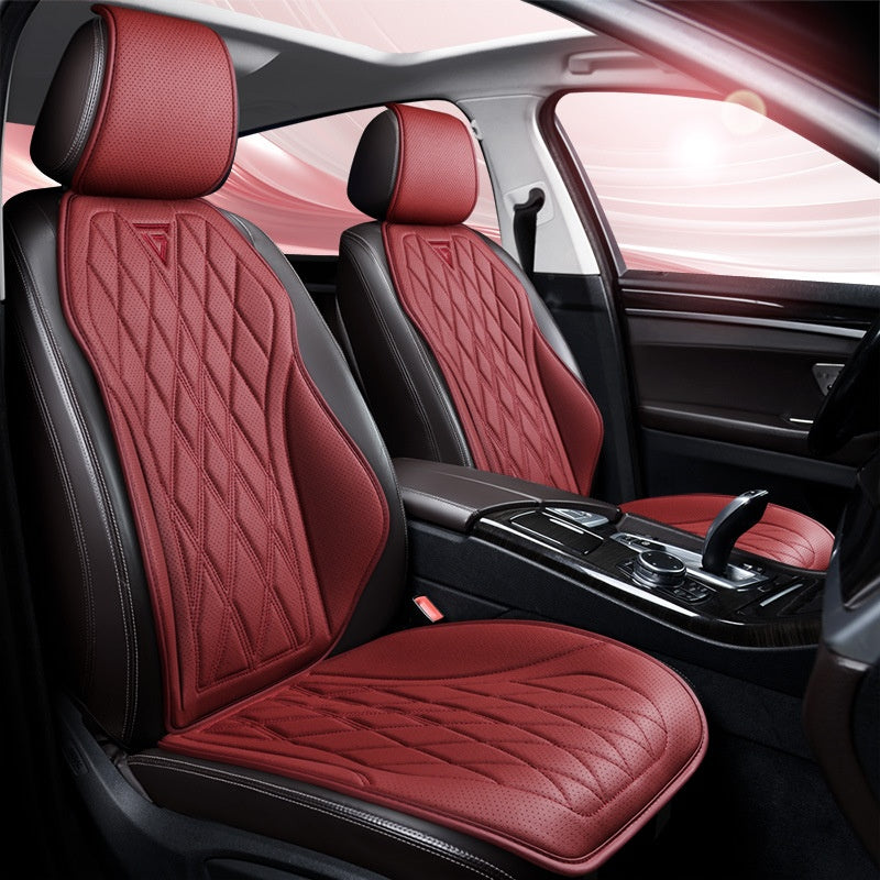 Light-luxury Napa Leather Car Seat Cushion For All Four Seasons
