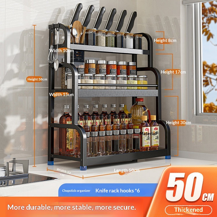 Kitchen Storage Shelf Floor Storage Rack